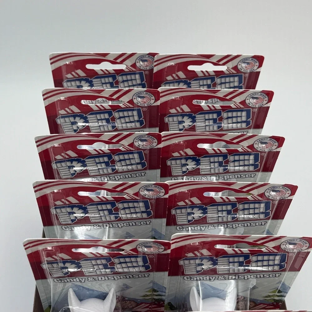 Pez Target Bullseye Dog Candy Dispenser 12 Count Display Case NEW